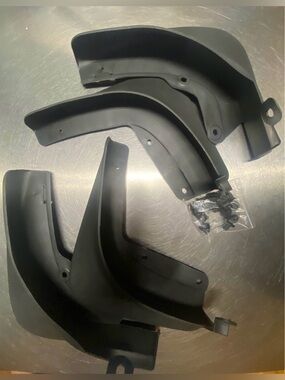 Tesla Model Y Mudflaps. Box Opened For Pictures. New